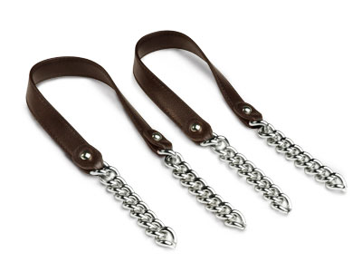 Chain Handles Brown 24 set of 2 Miche Concierge Club USA LLC